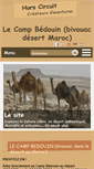 Mobile Screenshot of camp-bedouin-maroc.com